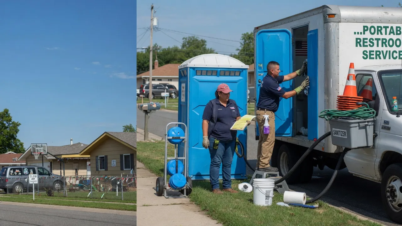 Portable Toilet Rental in Lawrence, MS near me